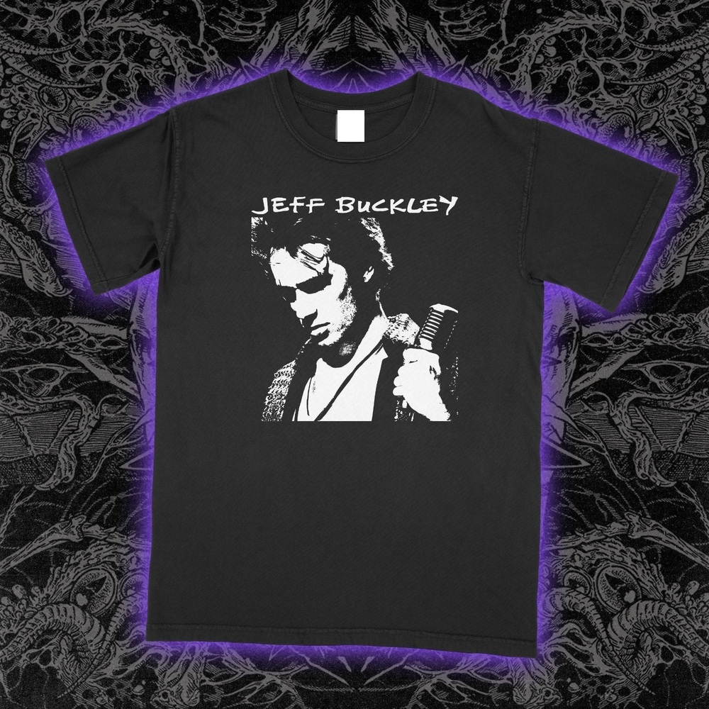 Jeff Buckley Tee Black - Picture 1 of 4